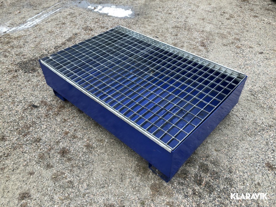 Spilltråg för 2 st oljefat