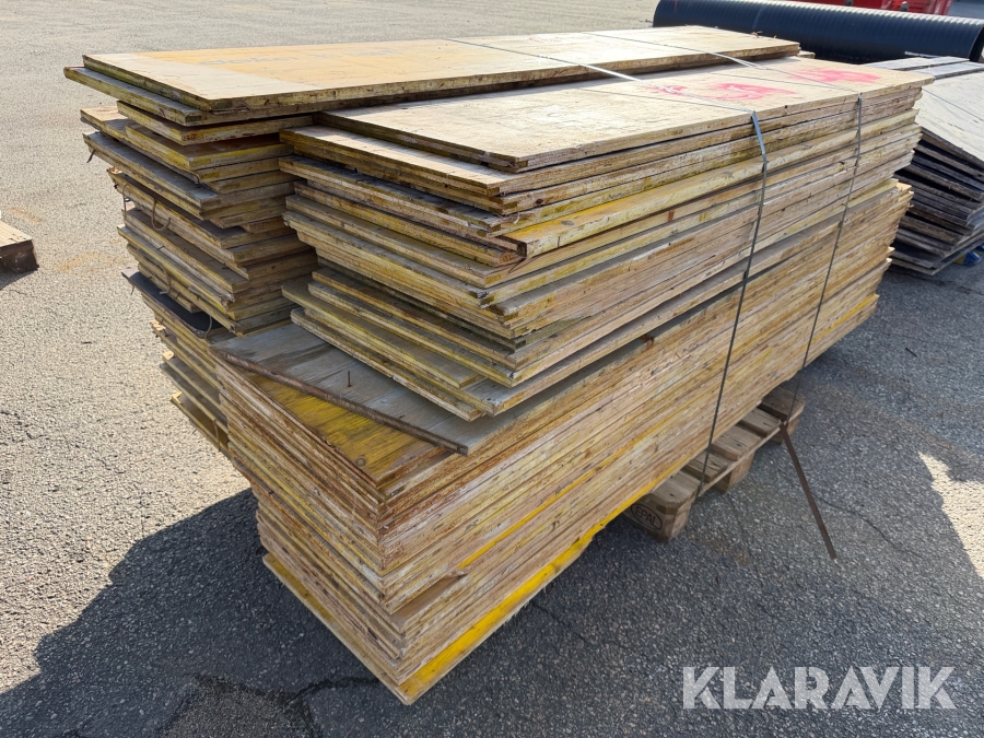 Byggskivor Doka 3S Basic ca 80 st