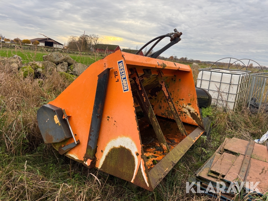 Sandspridare Hydromann Westbjörn SL14