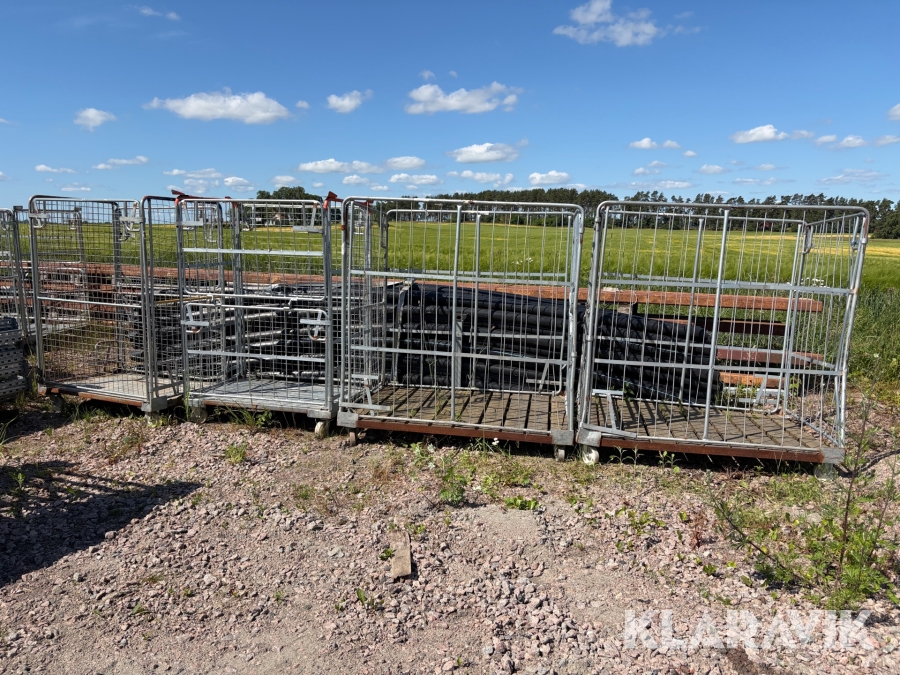 Lastbur/Transportvagnar 4st
