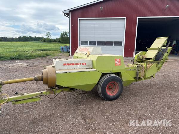 Småbalspress Claas Markant 51