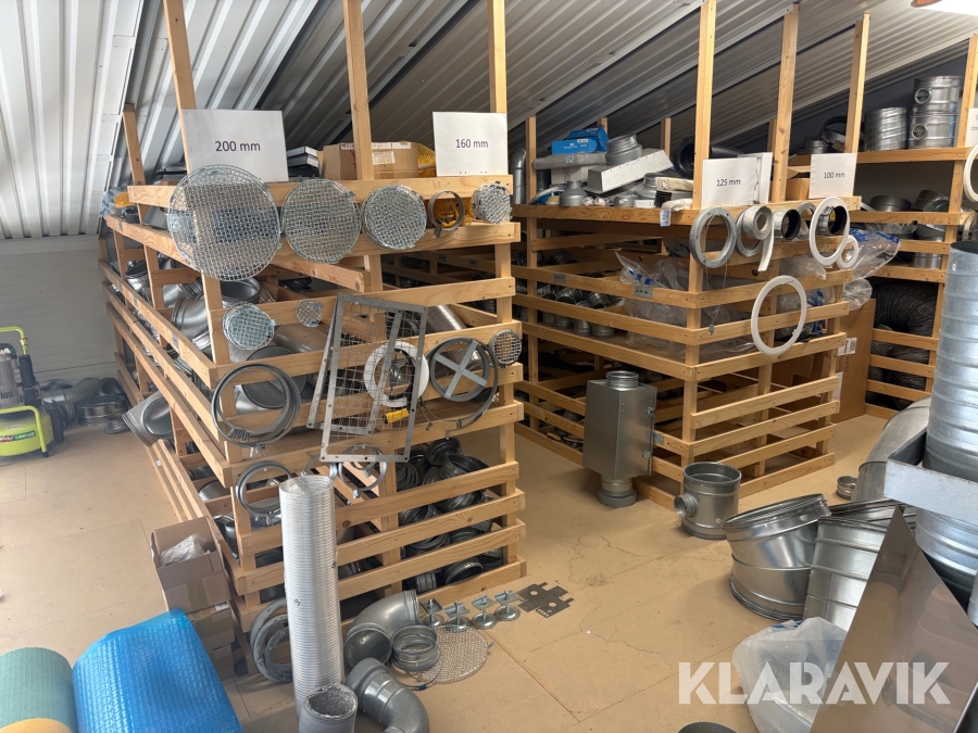 Diverse ventilationsdetaljer