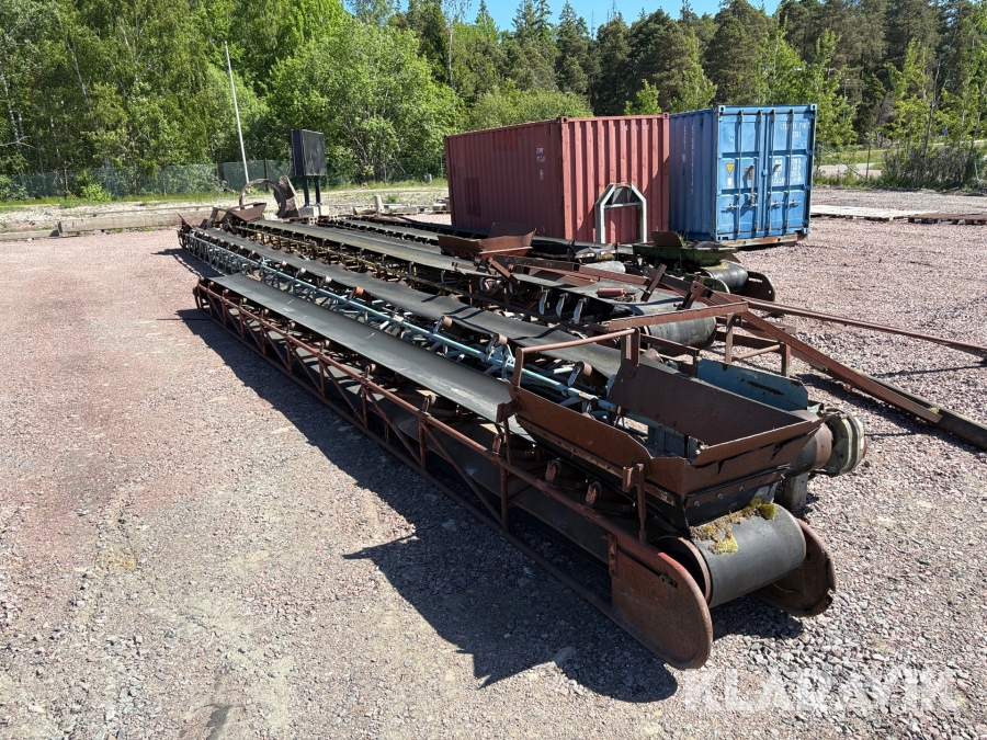 Bandtransportörer 6 st
