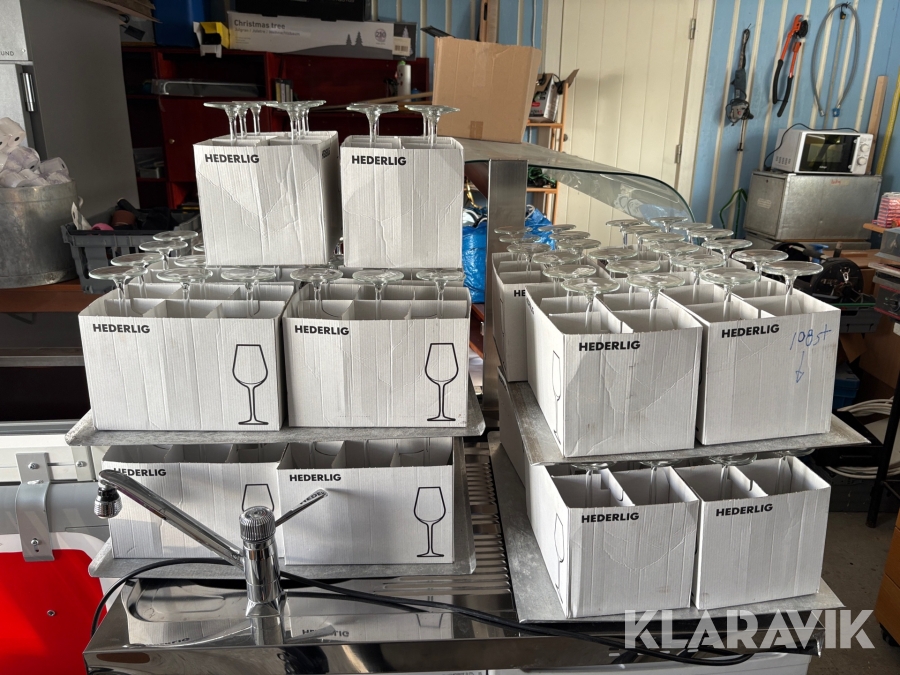 Vinglas Ikea Hederlig 108st