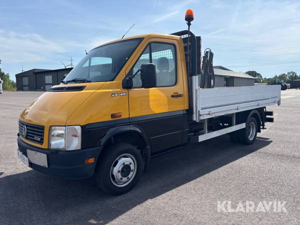Lätt Lastbil Volkswagen LT 46 med Hiab kran