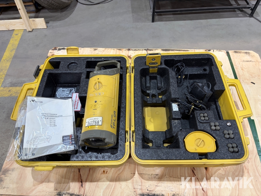 Rörläggningslaser Topcon TP-L4A