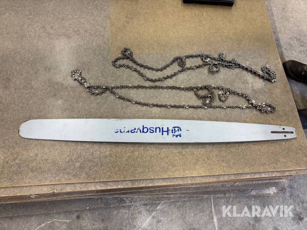 Motorsågssvärd Husqvarna med 2 kedjor