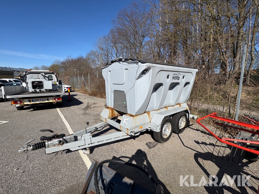 Saltlakespridare Hilltip Icestriker 1600B På Boggisläp
