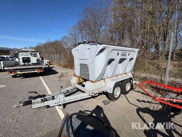 Saltlakespridare Hilltip Icestriker 1600B På Boggisläp