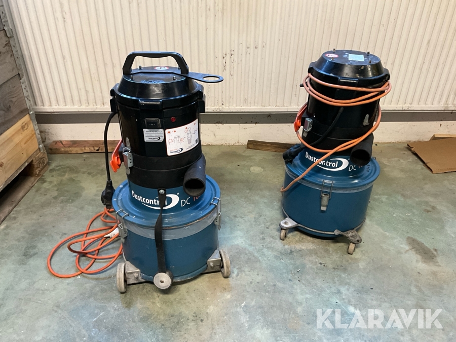 Stoftavskiljare Dustcontrol DC 1800 eco 2st