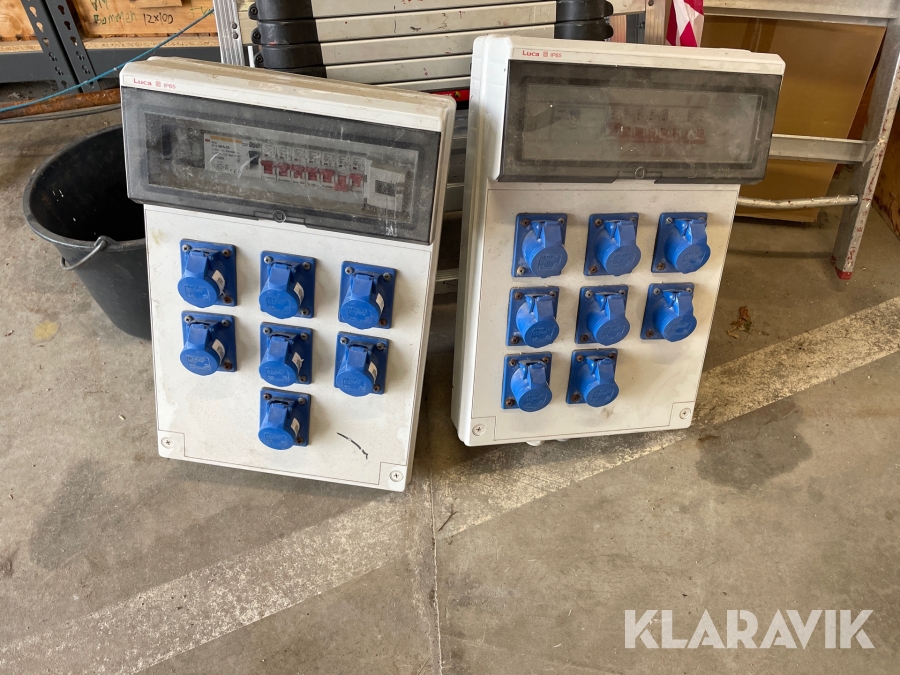 Elcentraler Luca IP65 2 styck
