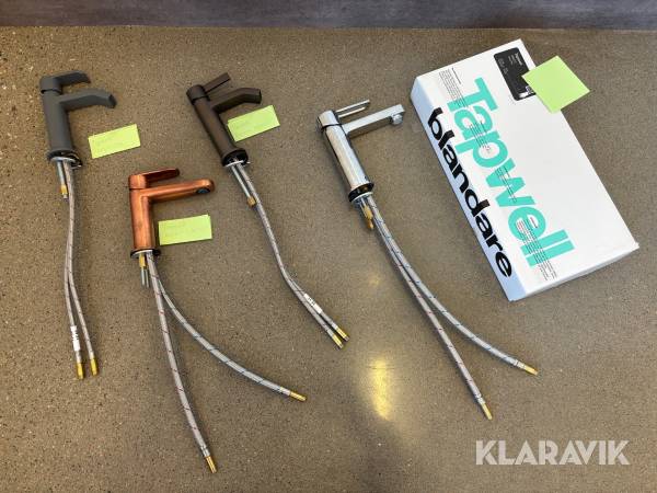 Tvättställsblandare Tapwell 4st