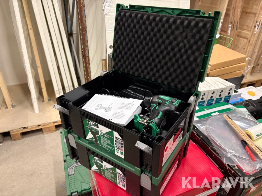 Slagskruvdragare Hikoki WH 36DB 36V, 2st