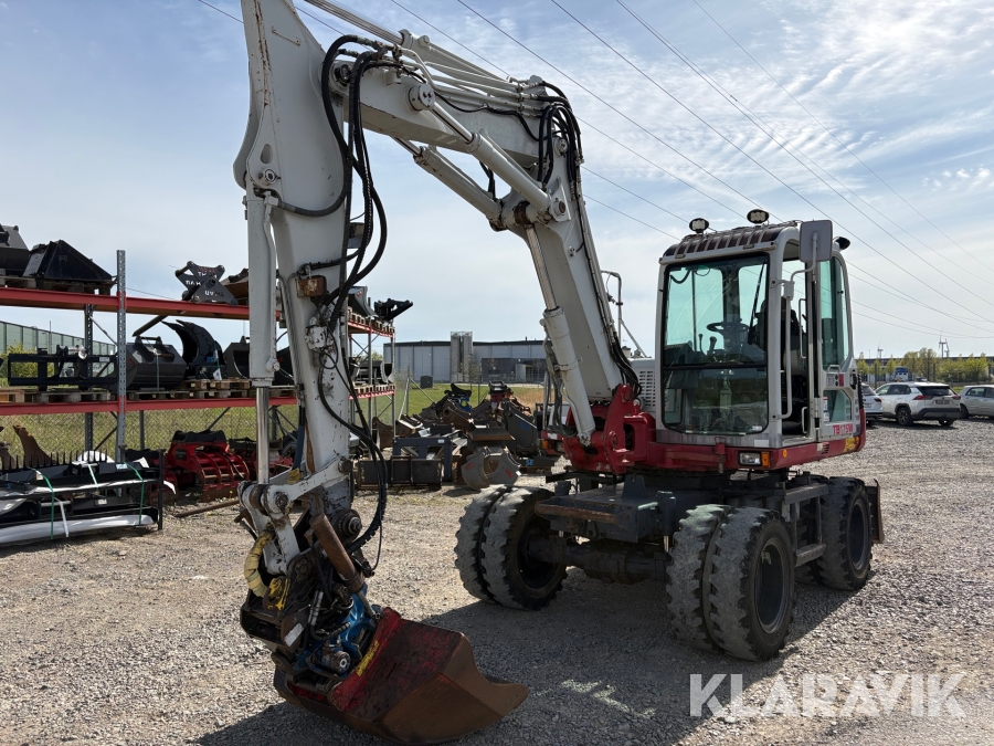 Hjulgrävare Takeuchi TB175W med tiltrotator