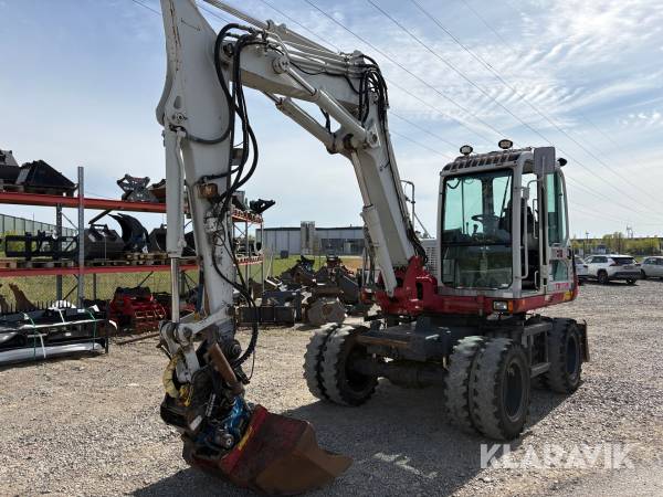 Hjulgrävare Takeuchi TB175W med tiltrotator