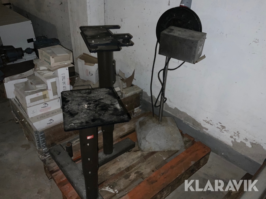 Elmotor med hjul och tillbehör  