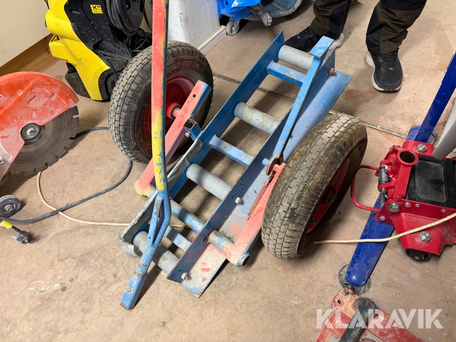 Transportkärra för dörr och fönster