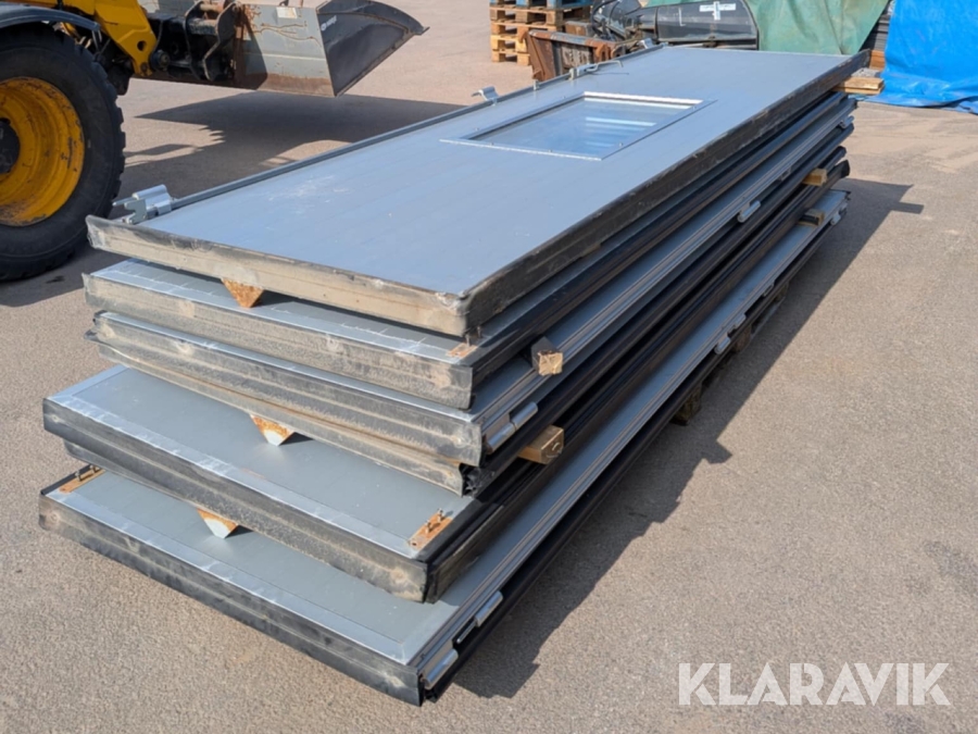 Vikport med fönster