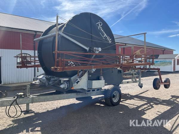 Bevattningsmaskin Rosenqvist 2500 e 90/420 med ramp 42-48