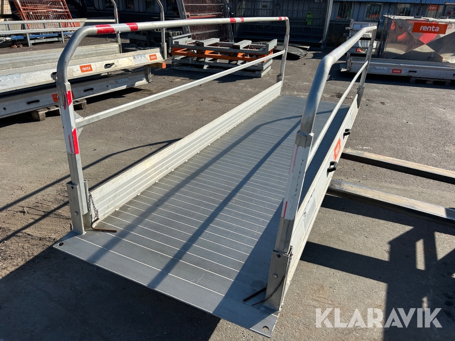 Gångbrygga CLM B4000/100 aluminium