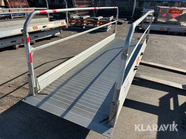 Gångbrygga CLM B4000/100 aluminium