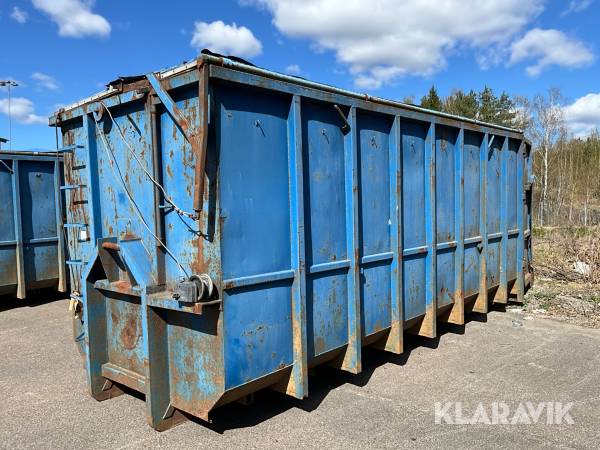 Lastväxlarcontainer 38kubik med lock