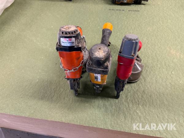 Spikpistol 2st och klammerpistol 1 st P&P,  Bostitch,  Senco