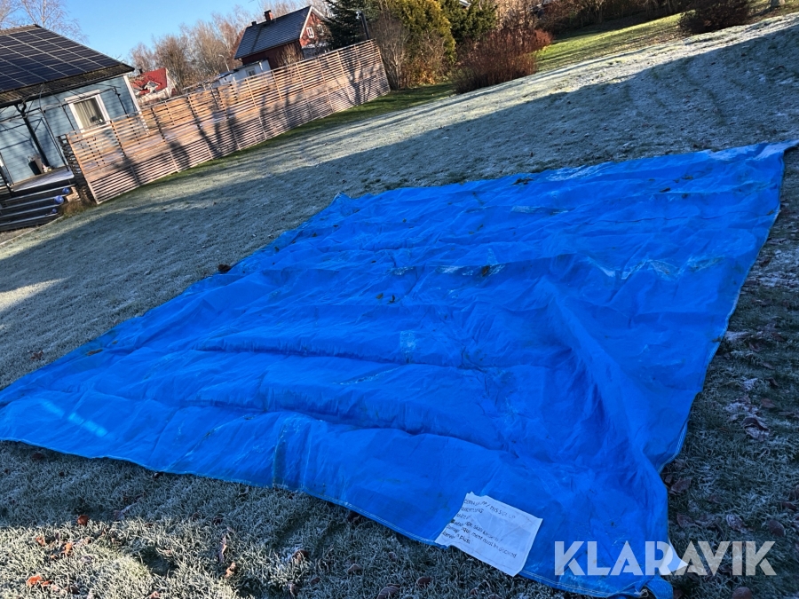Snösegel / lyftsegel 6x6m 10st 2ton/st