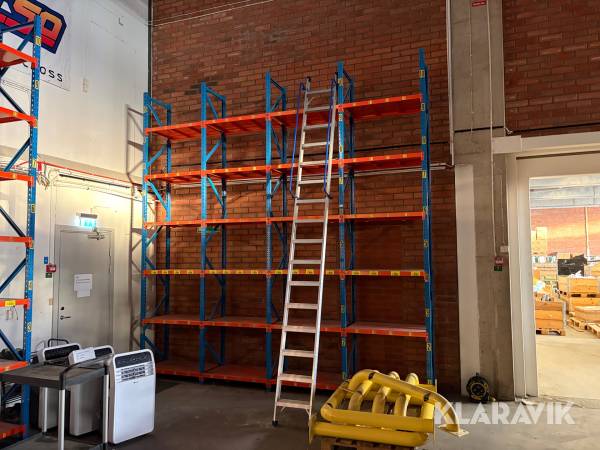 Lagerhyllor 150 kg per hyllplan