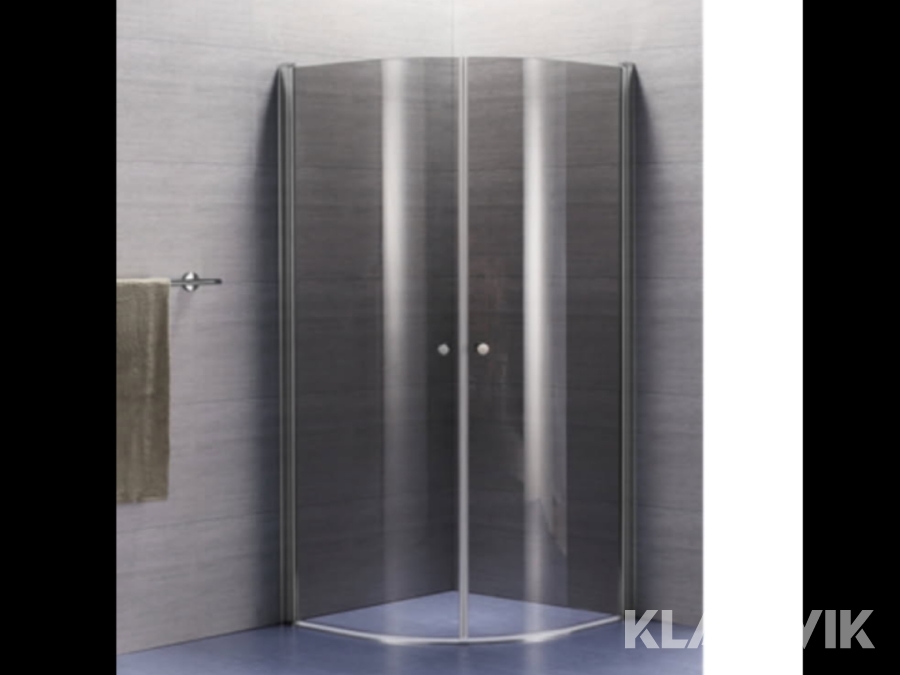 Duschvägg Alterna 90x90 Svängd 1st