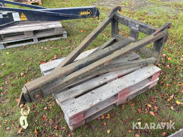 Kranarm Lundberg med SMS/Trima fäste