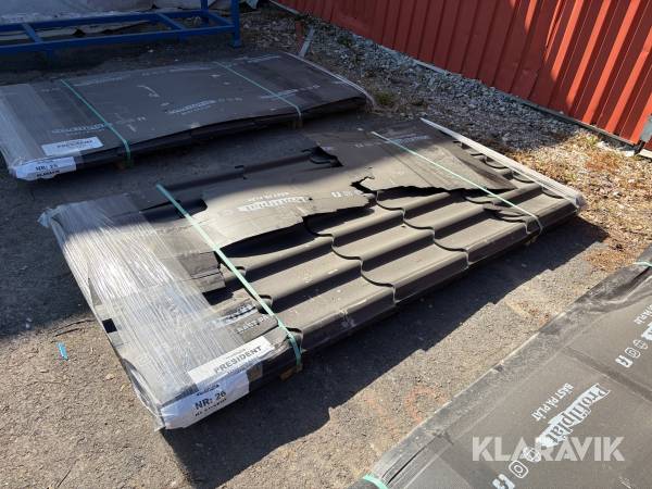 Sekund bunt med plåt President GCM Svart 015 34st