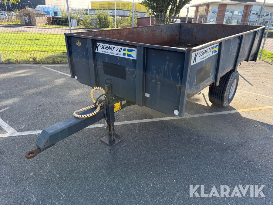 Tippsläp K-Vagnen K-Schakt 7.0