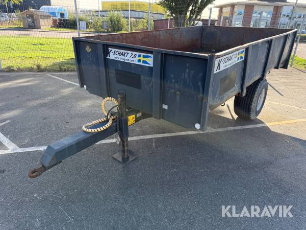 Tippsläp K-Vagnen K-Schakt 7.0