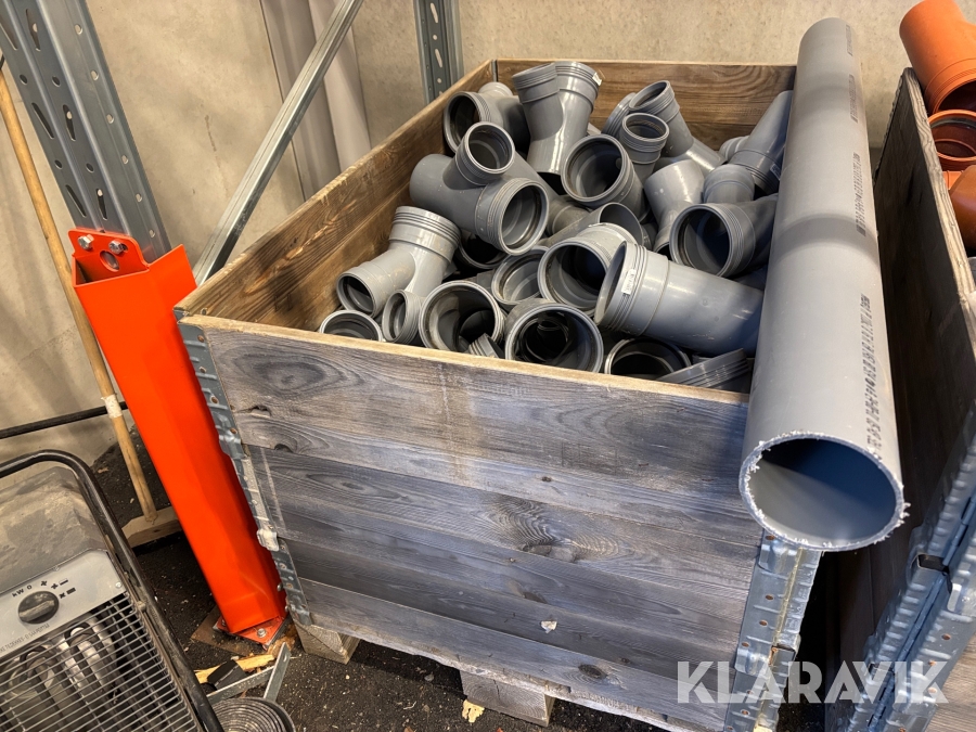 Diverse rördelar 110mm