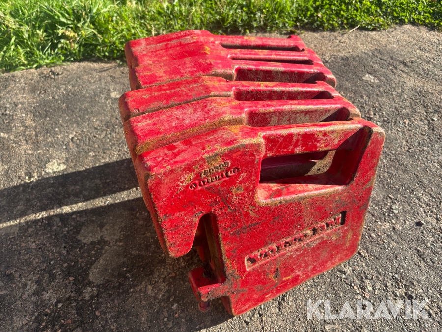 Frontvikter Volvo 35kg x6