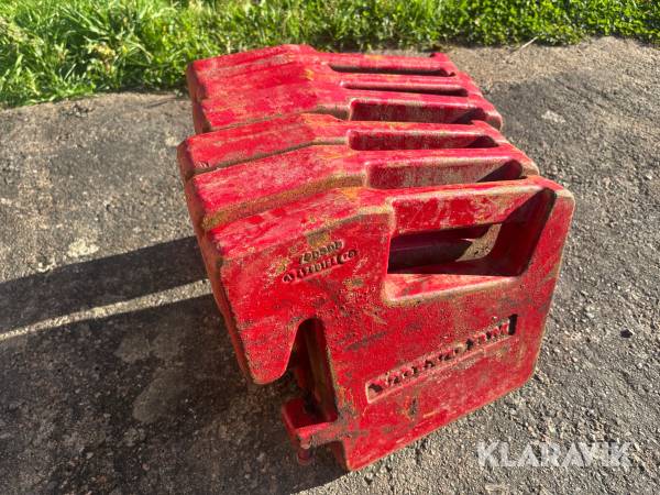 Frontvikter Volvo 35kg x6