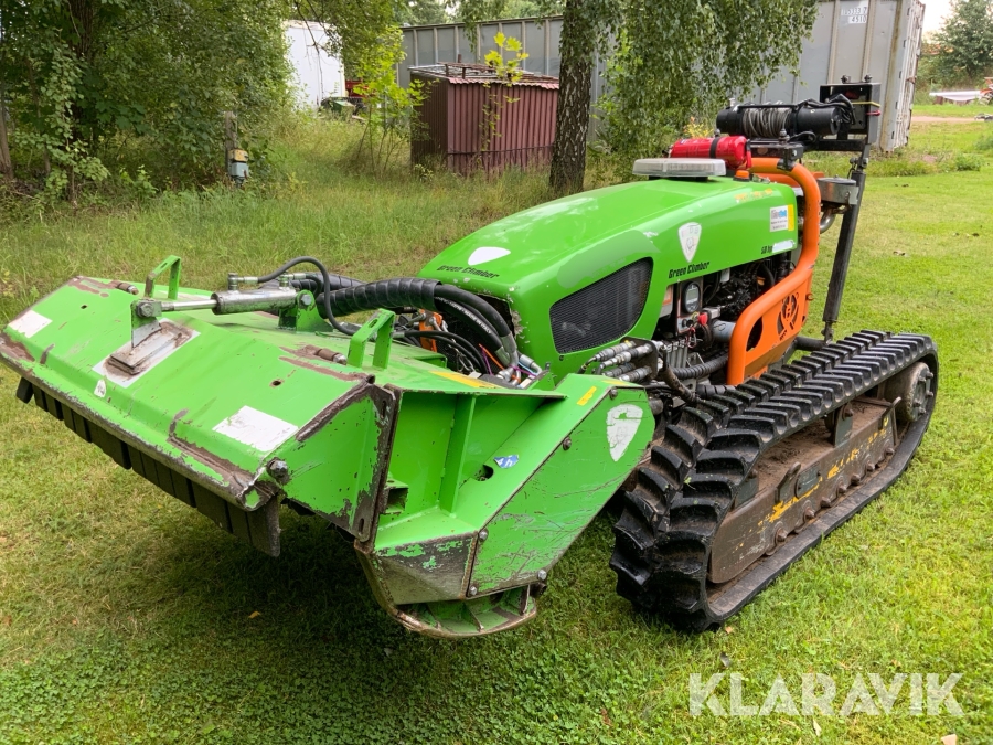 Radiostyrd släntklippare MBD Green Climber LV 500 med slaghack UT 125