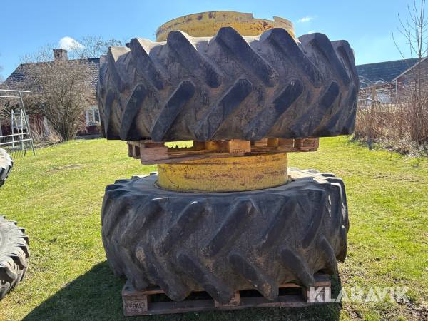 Dubbelmontage Kléber Super 100 20.8 R38 2st
