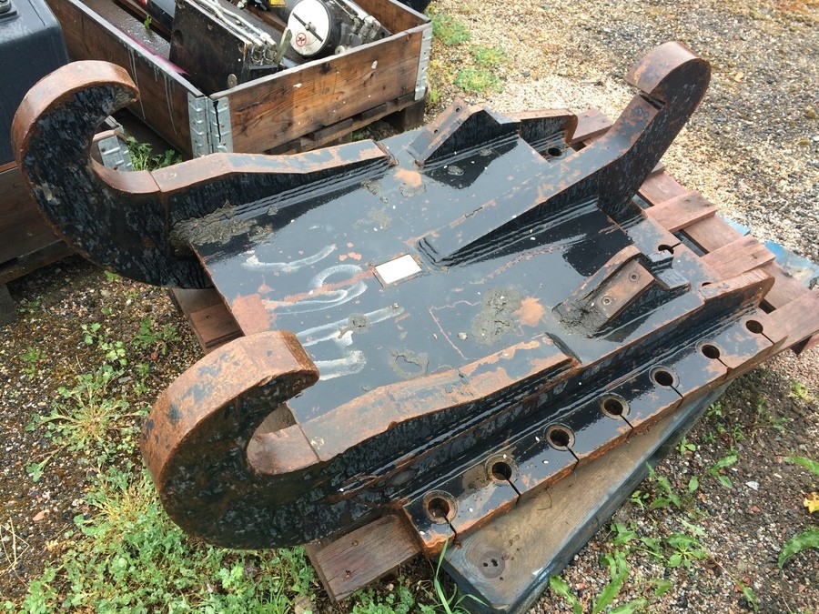 Fäste till grävmaskin