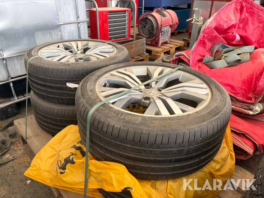 Däck & fälgar Continental Volkswagen originalfälgar