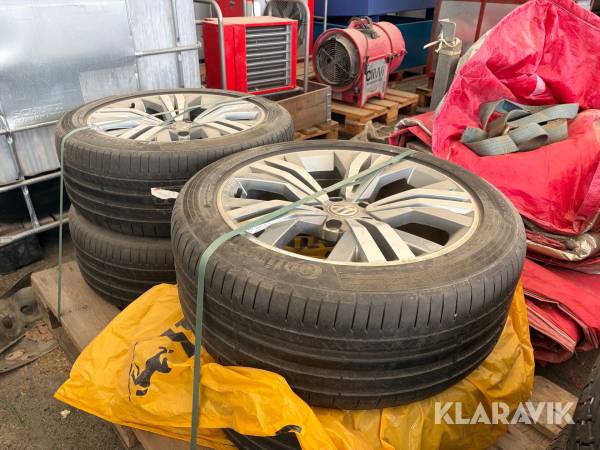Däck & fälgar Continental Volkswagen originalfälgar