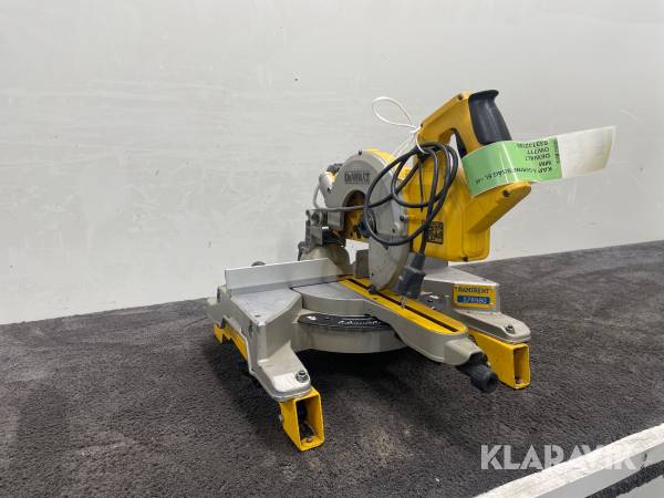 Kap&geringsåg Dewalt DW 777-QS