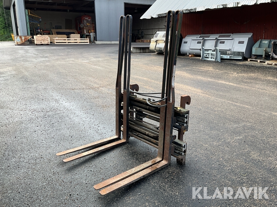 Pallgafflar Hydrauliska Cascade Double-Fork-Positioner Stora BM/ 4 Gafflar