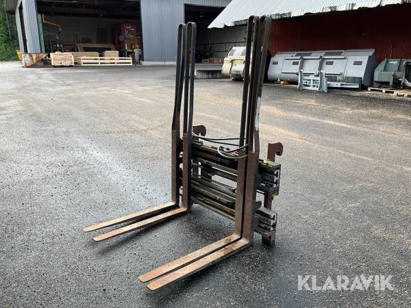 Pallgafflar Hydrauliska Cascade Double-Fork-Positioner Stora BM/ 4 Gafflar