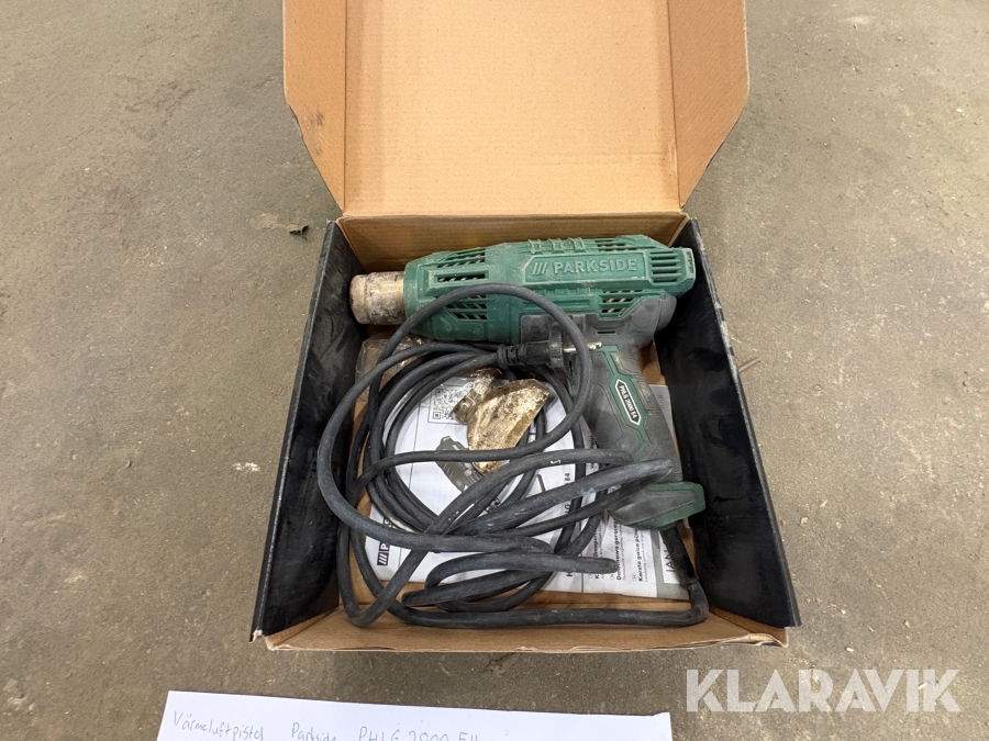 Varmluftspistol Parkside PHLG 2000 E4