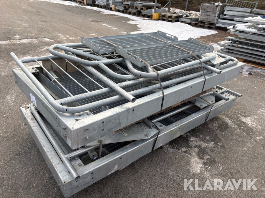 Entretrapp med 2 steg