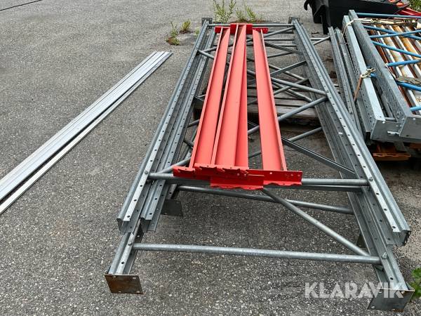 Pallställage 3 st sektioner