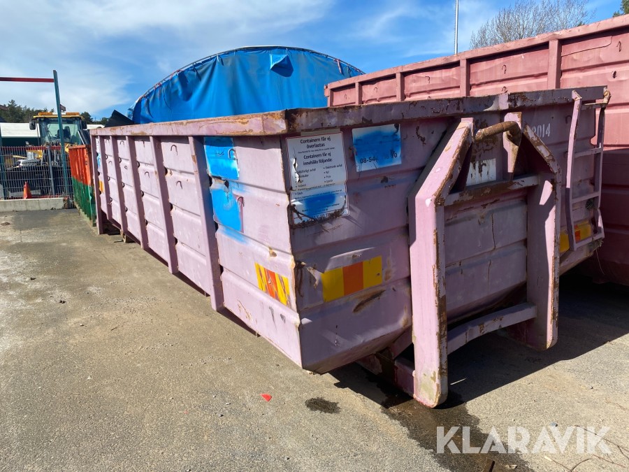 Lastväxlarcontainer 20 kubik