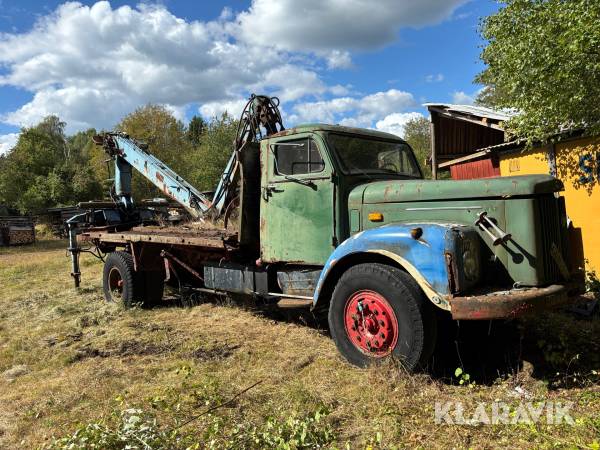 Kranbil Scania  76 med kran Jonsered super Z